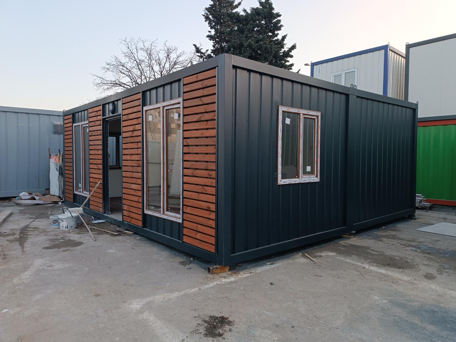 600x700 H: 2580 ÖZEL ÜRETİM KONTEYNER EV 42 m2